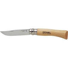 Нож складной Opinel №7 VRI, клинок Sandvik 12C27, деревянная ручка, замок Virobloc®, туристический универсальн