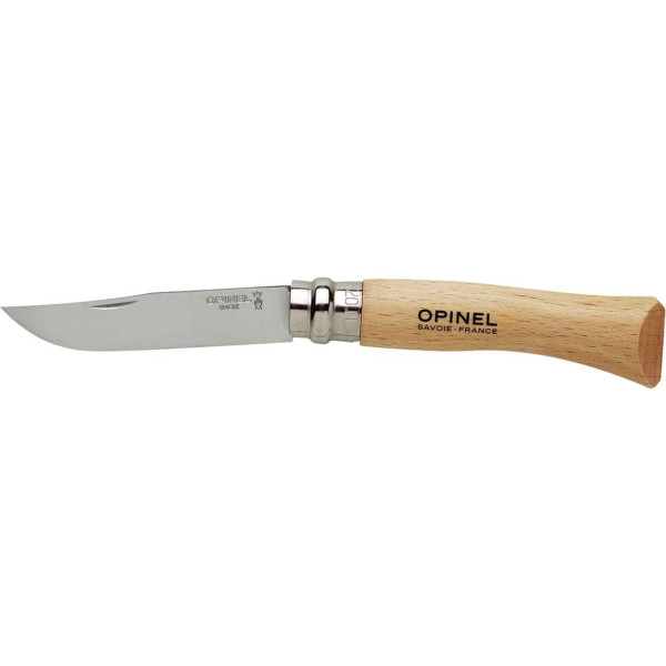 Ніж складаний Opinel №7 VRI, клинок Sandvik 12C27, дерев'яна ручка, система Virobloc®, універсальний туристичний ніж