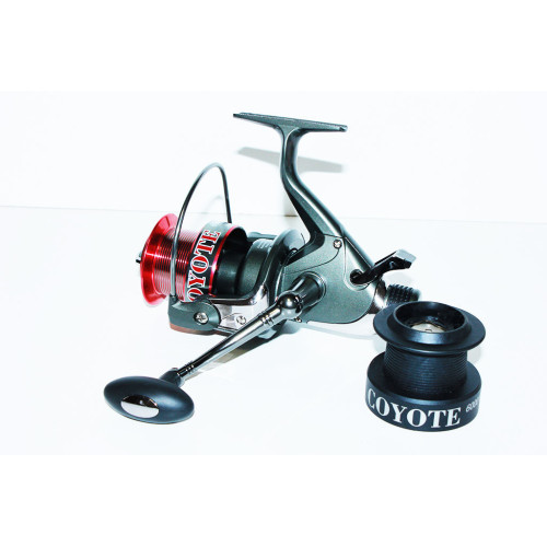 Катушка карповая BratFish COYOTE 4000 RD 3+1 bb baitrunner +доп.шпуля