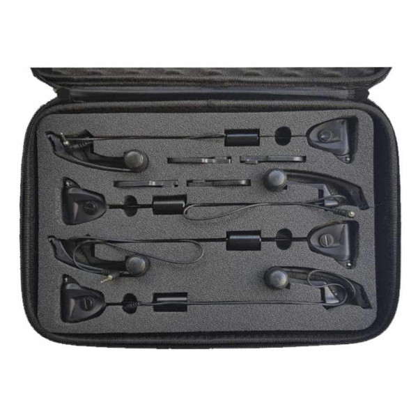 Набор свингеров World4Carp SW20-4 black (LED Blue)