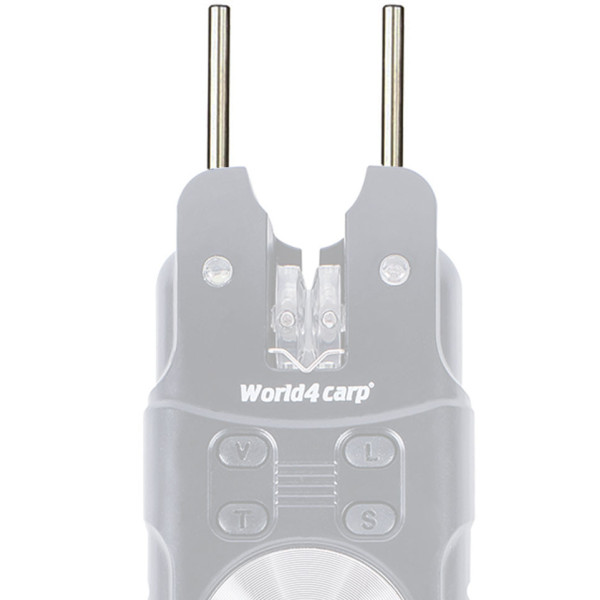 Обмежувач вудлища для сигналізаторів клювання World4Carp FA214, сталевий Snag Ears, надійний захист, 1 шт