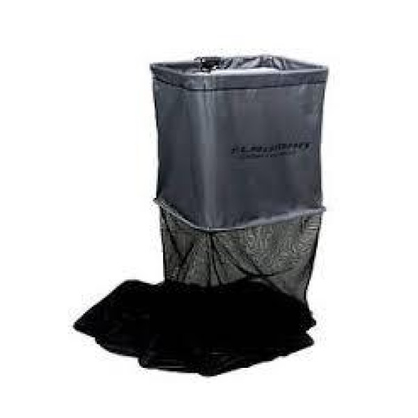 Садок Fishing ROI с внешними кольцами 2,5 м, размер 45×35 см, черный, в чехле, легкий, прочный, карповый садок