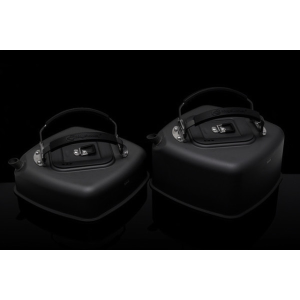 Чайник туристичний RidgeMonkey Square Large Kettle 1.1 л алюмінієвий для кемпінгу, риболовлі та походів