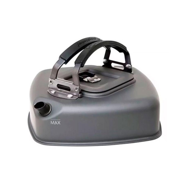 Чайник туристичний RidgeMonkey Square Kettle Small 0.5 л алюмінієвий компактний похідний для кемпінгу риболовлі