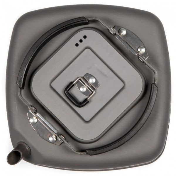 Чайник туристичний RidgeMonkey Square Kettle Small 0.5 л алюмінієвий компактний похідний для кемпінгу риболовлі