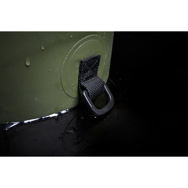 Ведро мягкое RidgeMonkey Perspective Collapsible Bucket 10 л, прозрачное, складное, прочное, для воды, прикорм