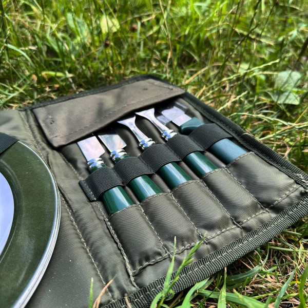 Туристический набор посуды Carp Pro Dinner Set на 2-х персон в чехле