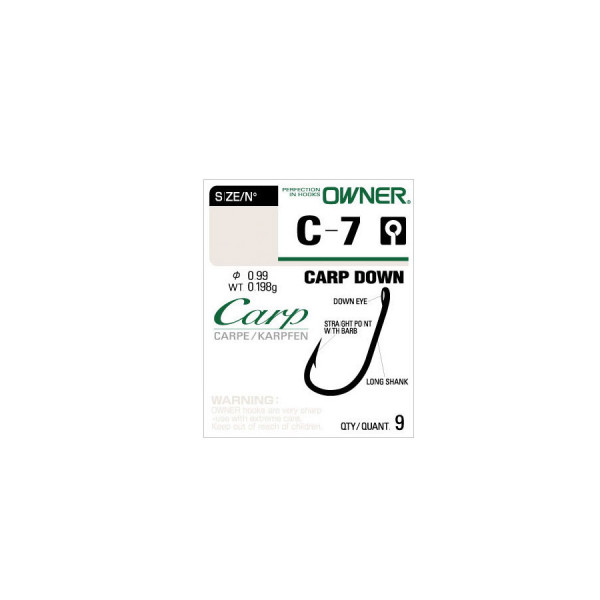 Крючки Owner Carp Down C7-53267 №4