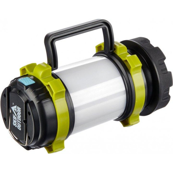 Бюджетный качественный фонарь кемпинговый SKIF Outdoor Buster к:black/green