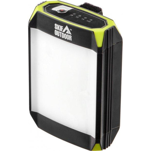Фонарь кемпинговый фирменный SKIF Outdoor Light Shield к:black/green