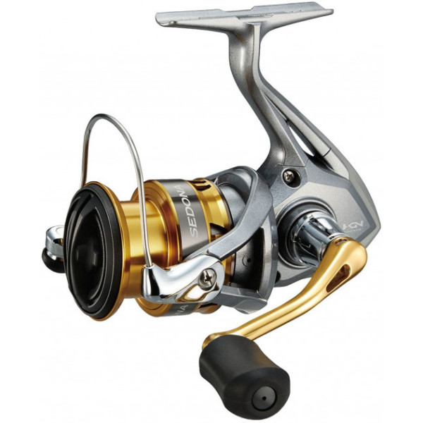 Спиннинговая катушка Shimano Sedona C3000 FI 3+1BB, HAGANE, AR-C шпуля, G Free Body, передний фрикцион, 250 г