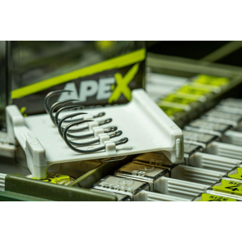 Крючок карповый RidgeMonkey Ape-X Curve Barbed size 4