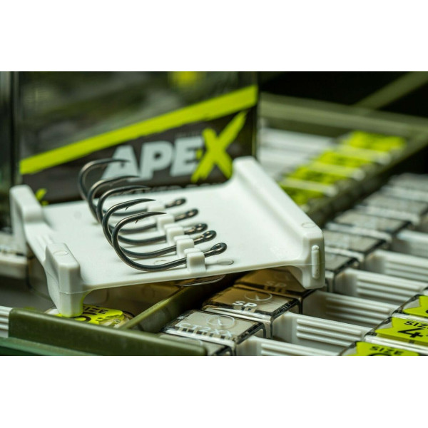 Крючок карповый RidgeMonkey Ape-X Curve Barbed size 4