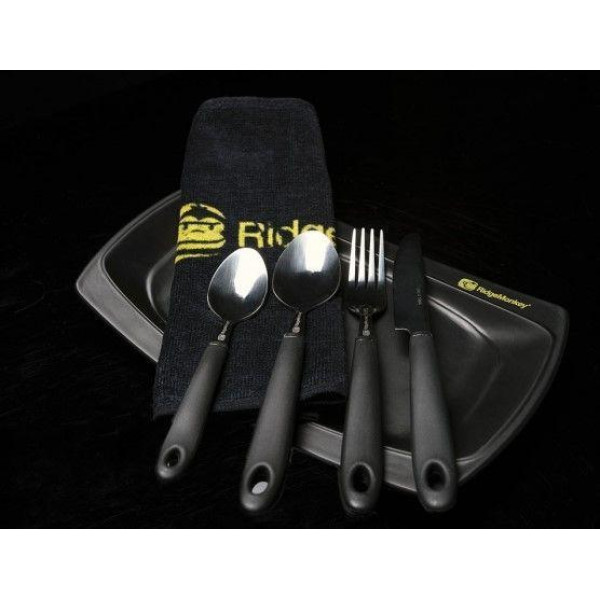 Набір посуду RidgeMonkey SQ DLX Large Plate Set