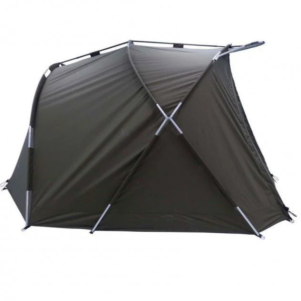 Палатка карповая Prologic Commander X1 Bivvy 2man +КРЕСЛО КАРПОВОЕ СКЛАДНОЕ BRAIN RECLІNER ARMCHAIR III HYC021