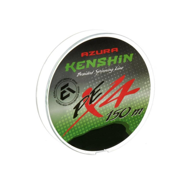Безынерционная спиннинговая катушка Azura Kenshin 2500SS с алюминиевой шпулей + плетеный шнур Azura Kenshin PE