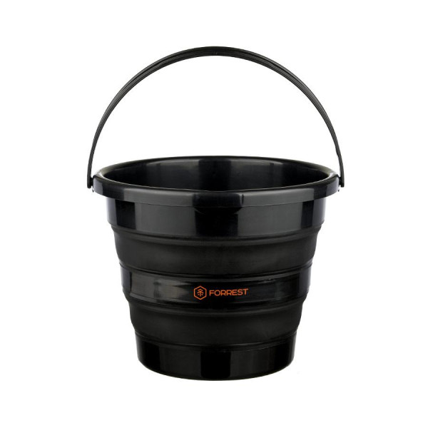Ведро для воды складное Forrest Folding Bucket Black 10л