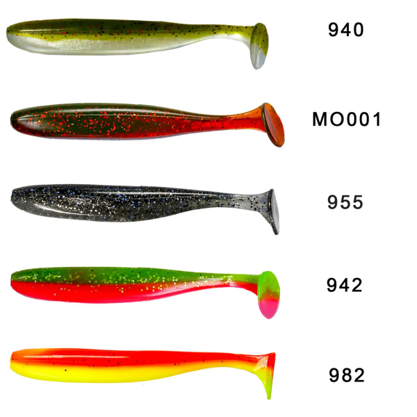 Силіконові приманки Basic Classic White Bait 4 inc.10 cm
