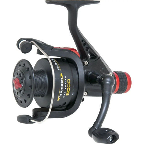 Безынерционная катушка Kamasaki Thunder RD 4000 с задним фрикционом, 2 подшипника, передаточное число 5.2:1, г