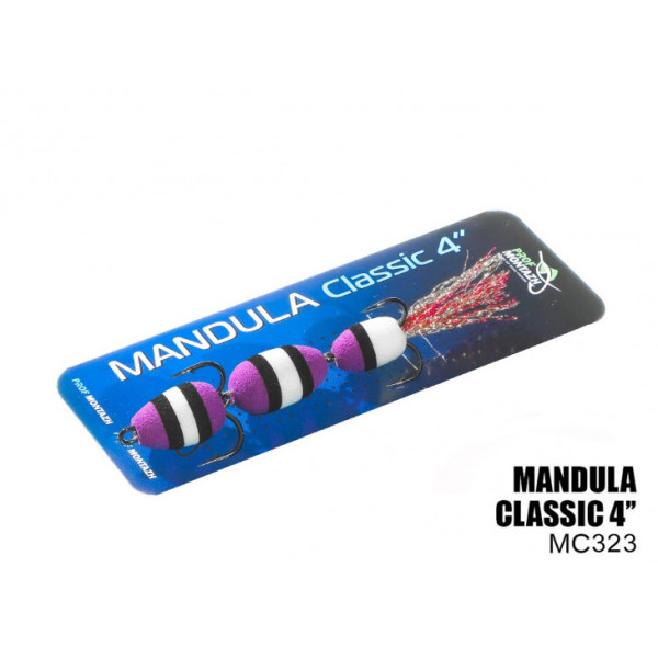 Плавающая приманка Мандула Classic 3 сегмента, 100 мм, ПрофМонтаж, уловистая, джиговая, для щуки, окуня, судак