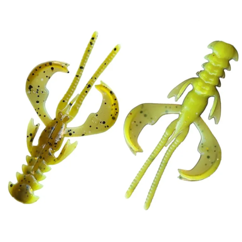 Їстівна силіконова приманка Crazy Fish Nimble 1.2" 76-30-30d-6, кальмар, активний рак, для окуня, щуки, судака, мікроджиг