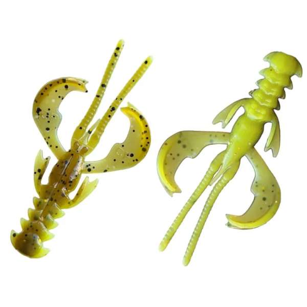 Їстівна силіконова приманка Crazy Fish Nimble 1.2" 76-30-30d-6, кальмар, активний рак, для окуня, щуки, судака, мікроджиг