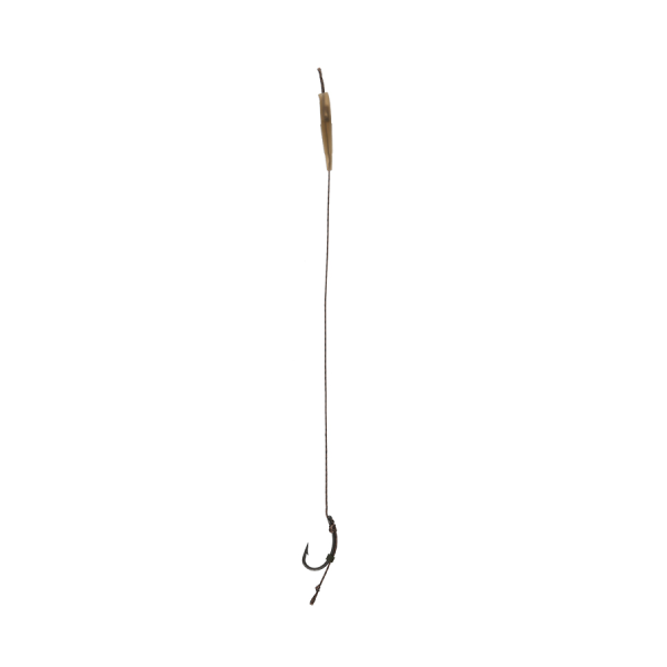 Готовий повідець Carp Pro Sinking Braid 30 lb x8 Curved Shank №8