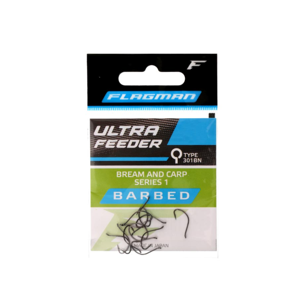 Гачки FLAGMAN ULTRA FEEDER BREAM AND CARP SERIES 1  #10   12pcs