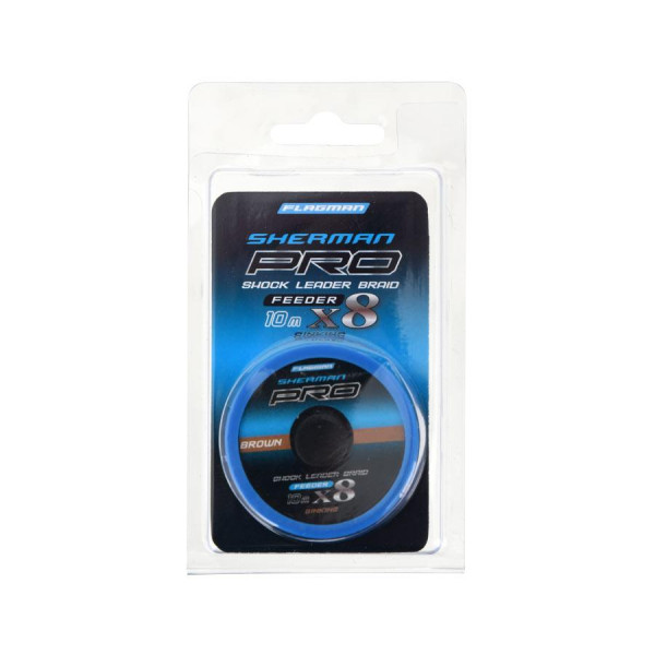 Шнур Flagman Sherman Pro Shock Leader Braid 10м 0.18мм