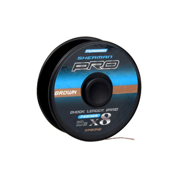 Шнур Flagman Sherman Pro Shock Leader Braid 10м 0.18мм