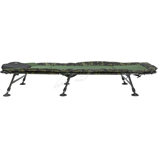 Розкладачка Brain Flat Badchair XL для риболовлі, міцна, регульовані ніжки, компактна, зносостійка тканина