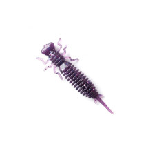 Силіконова приманка FANATIK Larva 2" колір 008, уловиста, імітація личинки, для окуня та хижих риб, мікроджиг, джиг