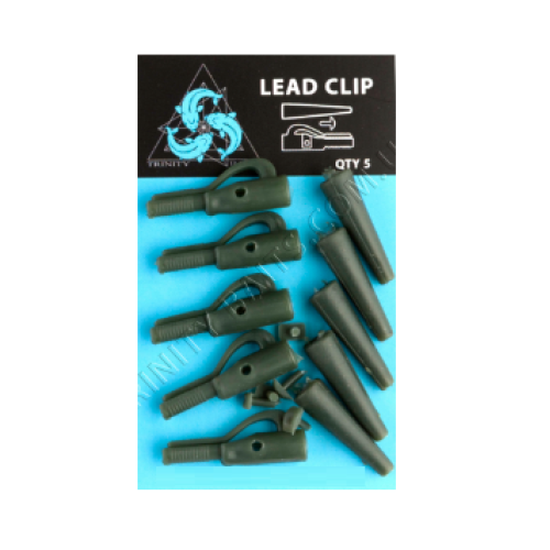 Безопасная клипса c фиксатором TRINITY LEAD CLIP 5шт