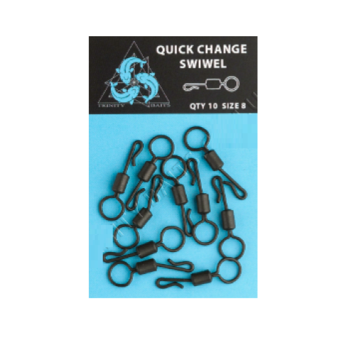 Вертлюг шарнирный с кольцом TRINITY Quick change swiwel 10 шт