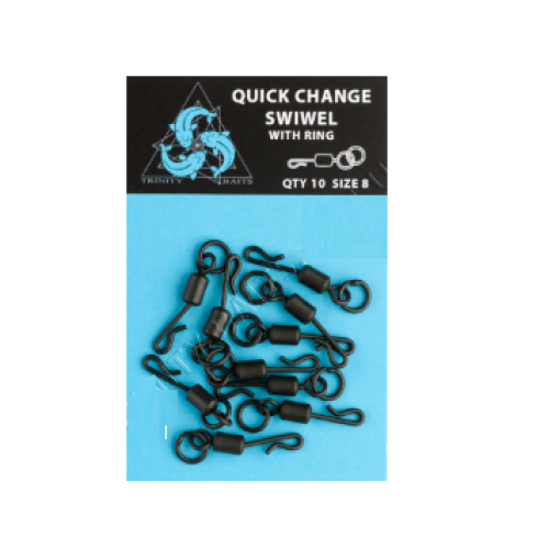 Вертлюг шарнірний з кільцем TRINITY Quick change swiwel with ringe 10 шт.