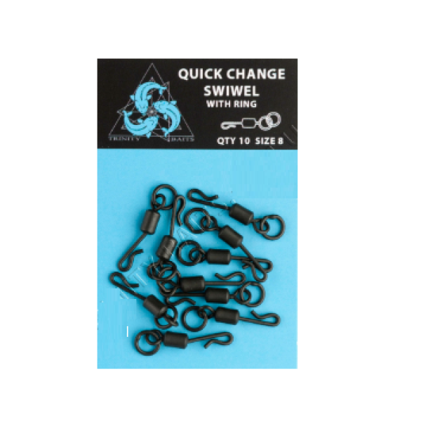 Вертлюг шарнірний з кільцем TRINITY Quick change swiwel with ringe 10 шт.