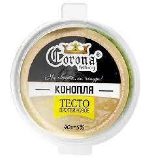 Тесто протеиновое "Corona fishing"  Конопля 40г