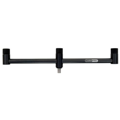 Буз-бар Carp Pro DELUXE алюминиевый, на 3 удилища, фиксированный, с контргайками, длина 30 см