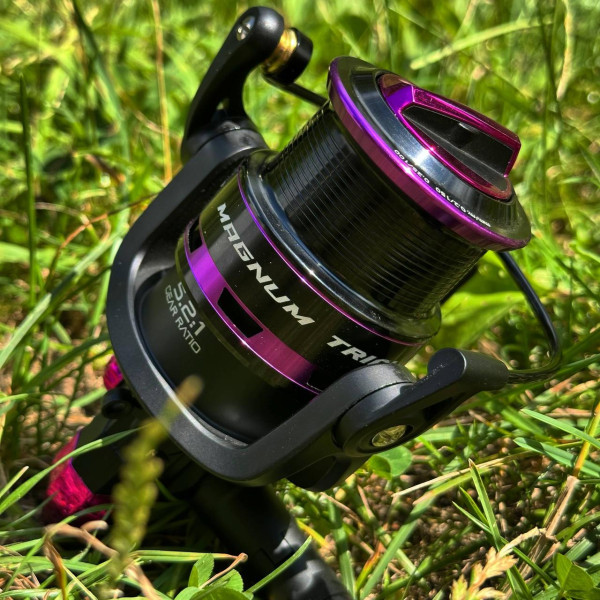 Катушка фидерная Magnum Trial Feeder 5000 3+1BB передний фрикцион лёгкая алюминиевая шпуля