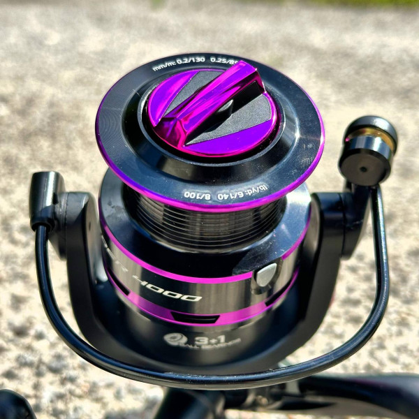 Фидерная катушка Flagman Magnum Trial Feeder 4000, 3+1 подшипника, передний фрикцион, передаточное число 5.2:1