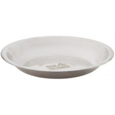Тарелка Skif Outdoor Loner Plate 18 см, нержавеющая сталь, легкая и прочная, туристическая посуда для одного