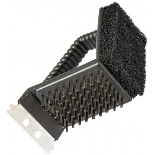 Щетка для чистки гриля Skif Outdoor Griller Brush, для решеток, шампуров, мангалов и барбекю, с металлической