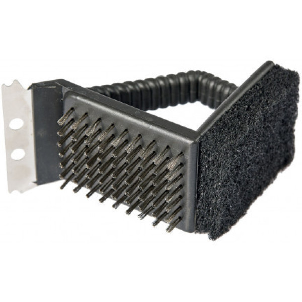 Щетка для чистки гриля Skif Outdoor Griller Brush, для решеток, шампуров, мангалов и барбекю, с металлической