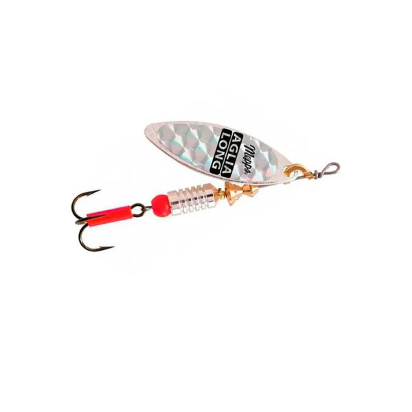 Блешня MEPPS AGLIA LONGUE RAINBO Silver #3 11.5гр