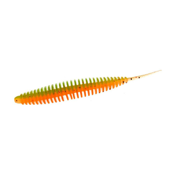 Мягкая приманка Flagman Hitomi 1,6" #0215 Orange / Chartreuse
