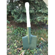 Сапёрная лопата цельная с ручкой, хаки, компактная и прочная, универсальная для рыбалки, туризма, походов и ав