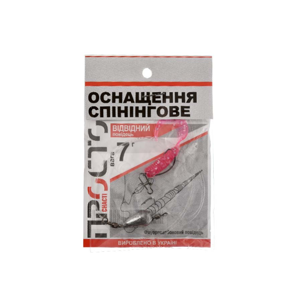 Готове оснащення Просто снастi Відвідний Повідець 7г