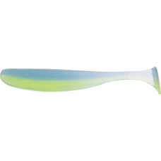 Силікон Keitech Easy Shiner 3" (10 шт/уп) Ice Chartreuse, універсальна «їстівна» приманка мінноу для ловлі хижака, проріз для офсе