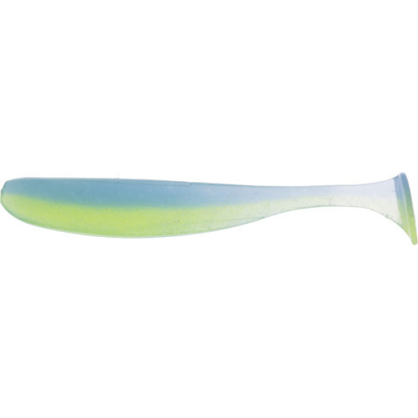 Силікон Keitech Easy Shiner 3" (10 шт/уп) Ice Chartreuse, універсальна «їстівна» приманка мінноу для ловлі хижака, проріз для офсе