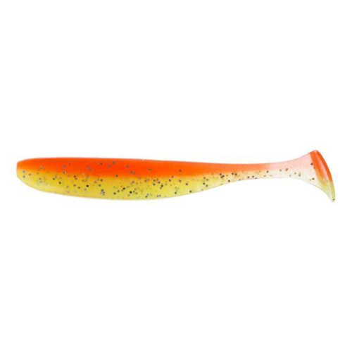 Силіконова приманка Keitech Easy Shiner 3" (10 шт/уп) Sun Shine Lemon – їстівний м’який силікон, мінноу для щуки, судака, окуня, д
